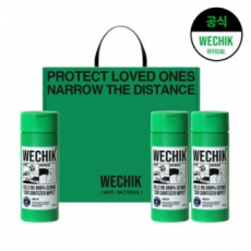 WECHIK 위칙 차량 전용 소독 세정티슈 3개입 선물세트