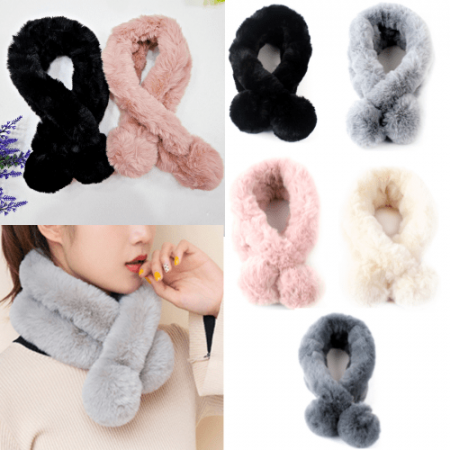 털목도리 숏목도리 쁘띠목도리 미니목도리 #2