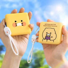귀여운 고속충전 미니 보조배터리 10000mAh