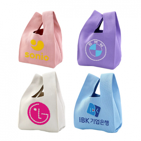 [주문제작] 니트 손목가방 맞춤 커스텀 핸드백 #2