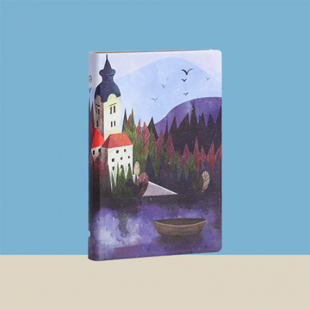 커스텀 A6 시스템 단단한 표지 노트 다이어리 #2