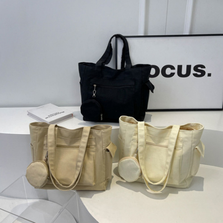 캔버스 파우치 키링 가방 에코백 #2