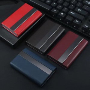 마이크로파이버 가죽 명함케이스