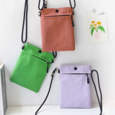 더블레이어 스타일리쉬 핸드폰 가방 미니 파우치