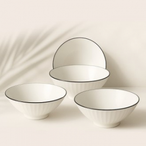 ON DAM  면기 4종세트(면요리  덮밥 국물요리 샐러드 등) 손잡이 박스