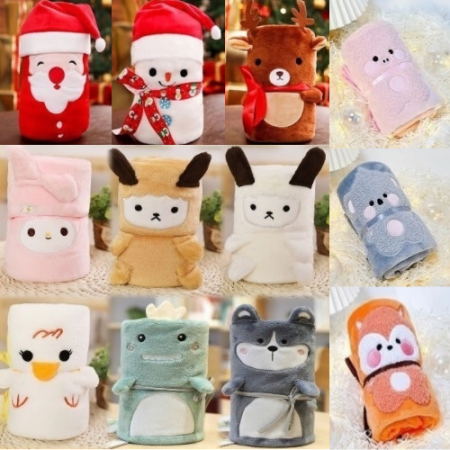 크리스마스담요 무릎담요 사무실담요 캐릭터담요 미니담요 #3