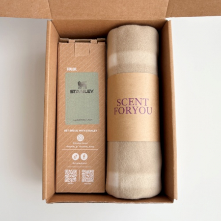 센트포유 스탠리 고진공슬림보틀+패턴담요세트SB9 #3