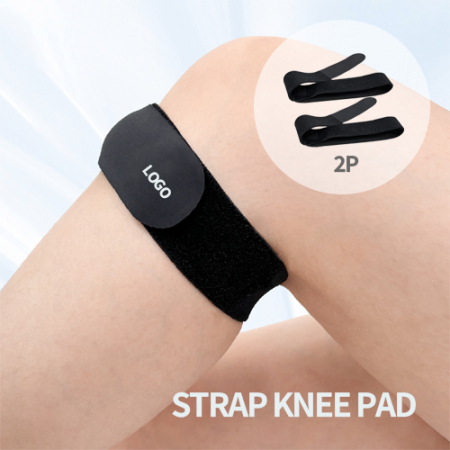 스트랩 무릎보호 밴드+러닝/테니스 보호대 2P #2