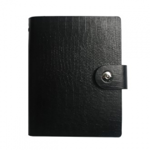 크록 6공 자석 시스템 다이어리 32절 블랙