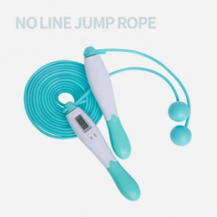 실내 유산소 무선 노라인 줄넘기
