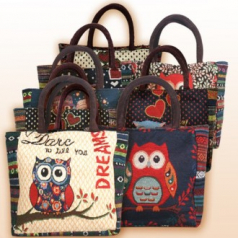 도트백 부엉이가방 손가방 미니백 데일리가방