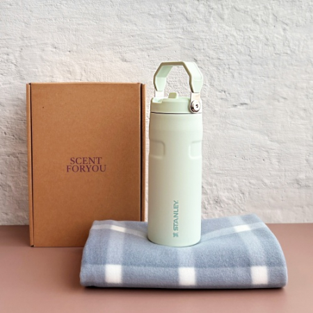 센트포유 스탠리 에어로라이트 플립스트로473+패턴담요세트SB1 #4