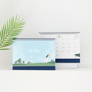 탁상달력 계절의 정원 260x190 (기성달력) 단박