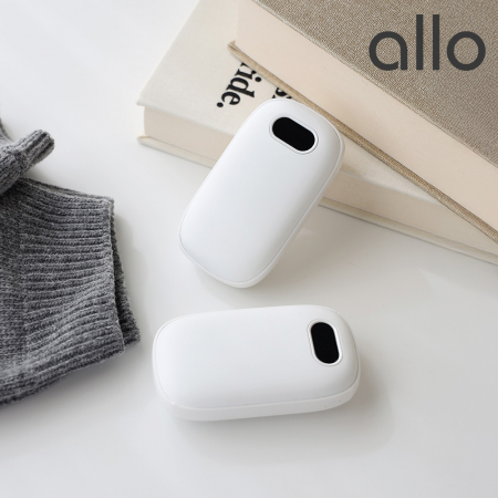 알로 WM400 충전식 양면 발열 휴대용 손난로 보조배터리 #4