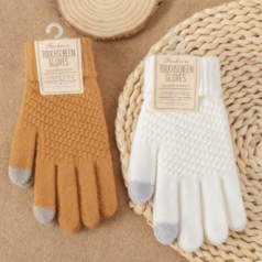 스마트폰터치장갑 겨울장갑 기모장갑 꽈배기니트장갑 터치장갑