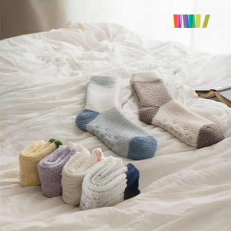 세트.논슬립 수면양말(M+L), 미끄럼방지 #5