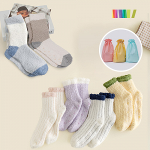 세트.논슬립 수면양말(M+L), 미끄럼방지