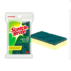 브랜드 양면 스폰지 수세미 /대