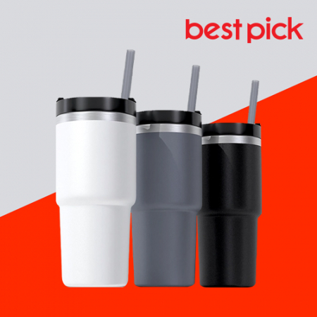 베스트픽 보온보냉 스텐 304 이중 진공 2IN1 텀블러 600ml #2