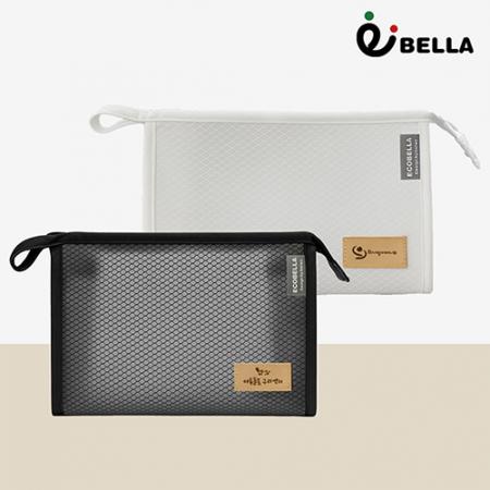 [에코벨라] 투톤 배색 메쉬파우치 여행용 세트 (C) #3