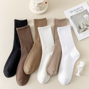 긴목양말 여성양말 무지양말 교복양말 골지양말