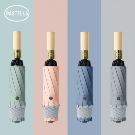 파스텔라 PS15 3단 자동 원목 거꾸로 우산 #2