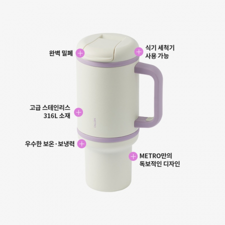 락앤락메트로퍼펙트씰킹텀블러820ml #4