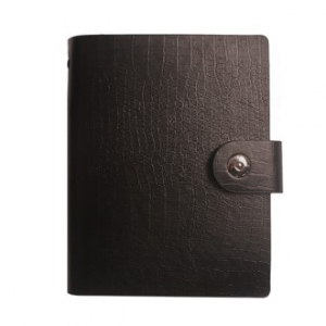 [반값세일] 크록 6공 자석 시스템 다이어리 32절 브라운