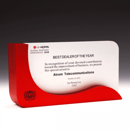 공로 퇴임 퇴직 금속 트로피 재직 감사패 E1175 #2