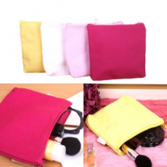 무지 캔버스 파우치 미니파우치 미니지갑 동전지갑