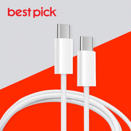 베스트픽 초고속 PD 65W CtoC 2.0m 우븐소재 패브릭 데이터 충전 케이블 #2