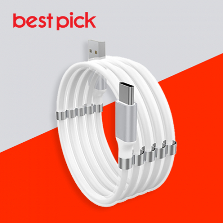 베스트픽 2A AtoC 마그네틱 1.0m 데이터 고속 충전 케이블 #2