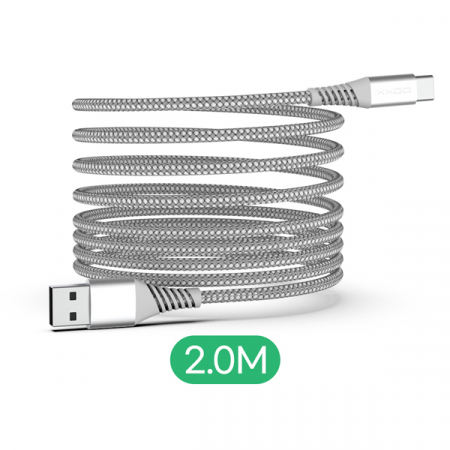 DOXX 마그네틱 줄꼬임방지 고속충전 케이블 A to C타입 60W 2M #4