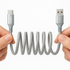 DOXX 마그네틱 줄꼬임방지 고속충전 케이블 A to C타입 60W 2M