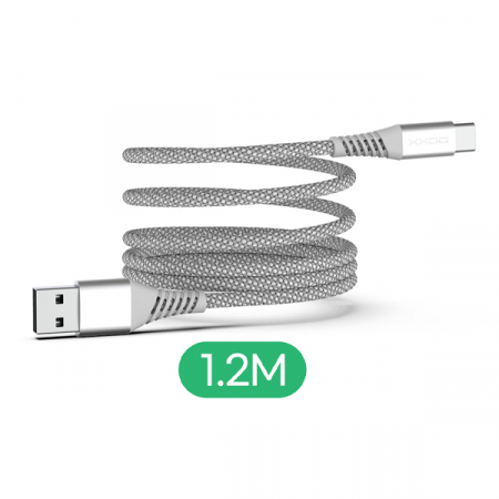 DOXX 마그네틱 줄꼬임방지 고속충전 케이블 A to C타입 60W 1.2M #5