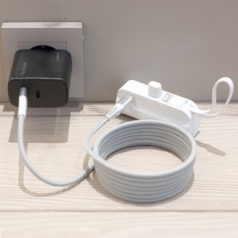 DOXX 마그네틱 줄꼬임방지 고속충전 케이블 A to C타입 60W 1.2M