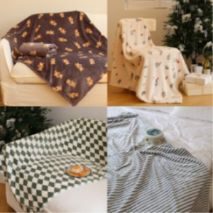 극세사 담요 두꺼운담요 겨울판촉물 150*100