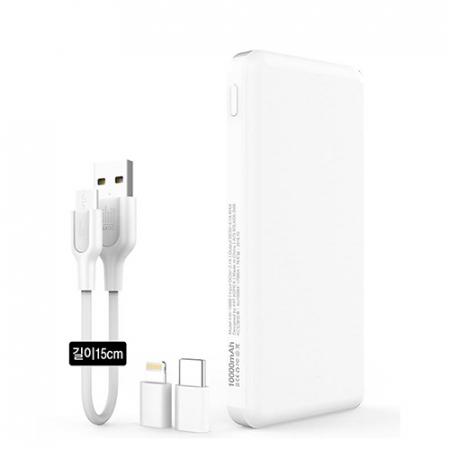 인켈 스마트 슬림 듀얼 보조배터리 10000mAh #2
