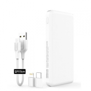 인켈 스마트 슬림 듀얼 보조배터리 10000mAh