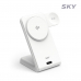 작은이미지: 스카이 필 3in1 Qi2 맥세이프 고속 무선 충전기 W60Q #3