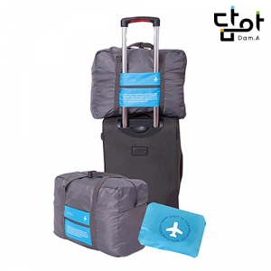 노티드담아 여행용캐리어 결합백 폴딩 보스턴백