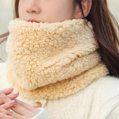 부드럽고 따뜻한 푸들목토시 넥워머 방한용 뽀글이