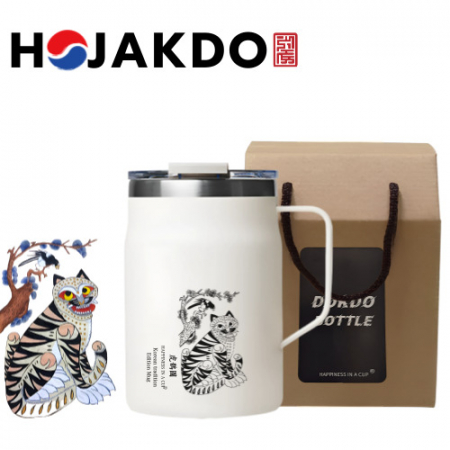 한국전통 호작도 파우더 머그 독도보틀 480ml #3