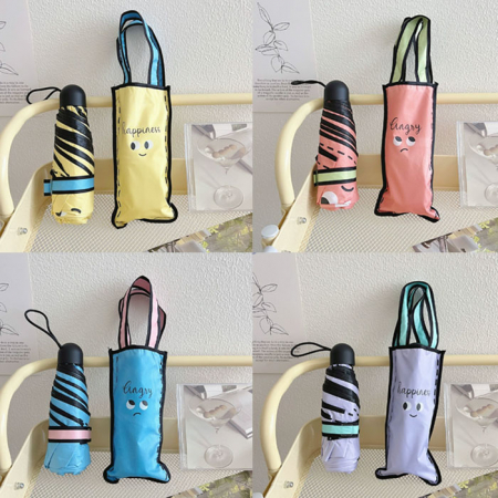 U050 도파민 무드 미니우산 수동 가벼운 5단우산 인쇄 답례품 #3