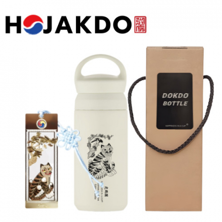 한국전통 호작도텀블러 독도보틀 데이오프 350ml 책갈피 북마크 기념품 #2