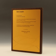 송공 퇴임 기념 원목 상패 E5207