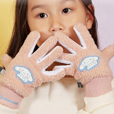 산리오 덤블 손가락장갑 시나모롤 핑크 #5