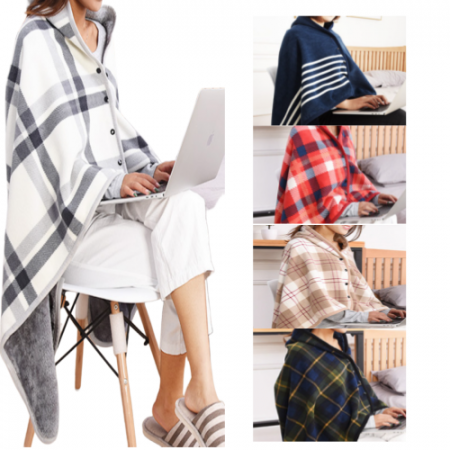 입는담요 똑딱이담요 후드담요 무릎담요 사무실담요 #2