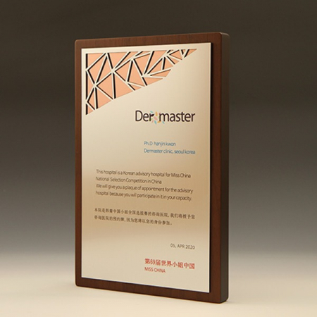 원목 재직감사 승진 위촉 상패 E5209 #2