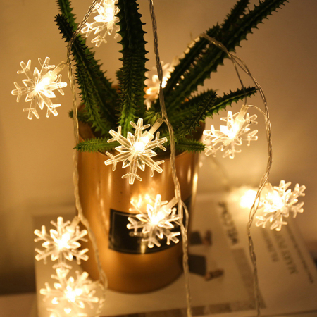 보스위즈 눈꽃전구 LED 줄조명 5m 50구 BOS-L2 #2